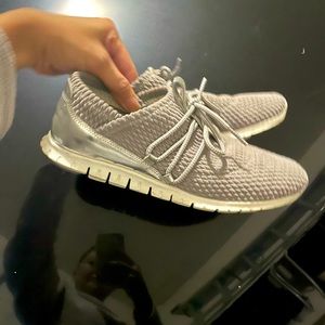 Grey Coke Haan geo grand shoes